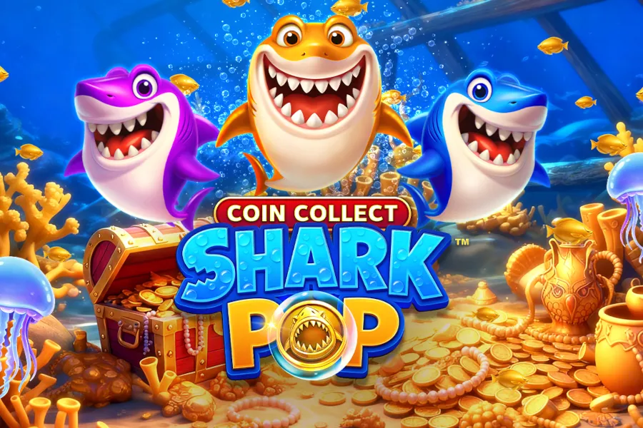 Play Coin Collect: Shark Pop